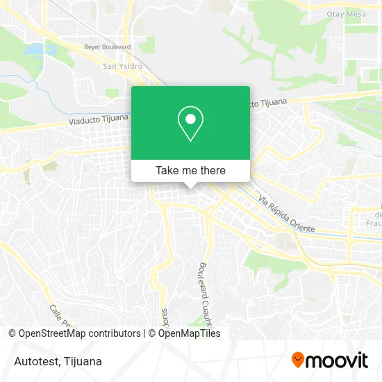 Autotest map