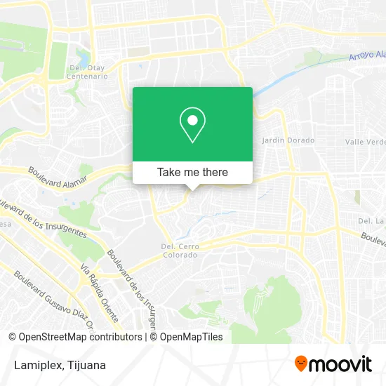 Lamiplex map