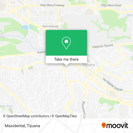 Maxidental map