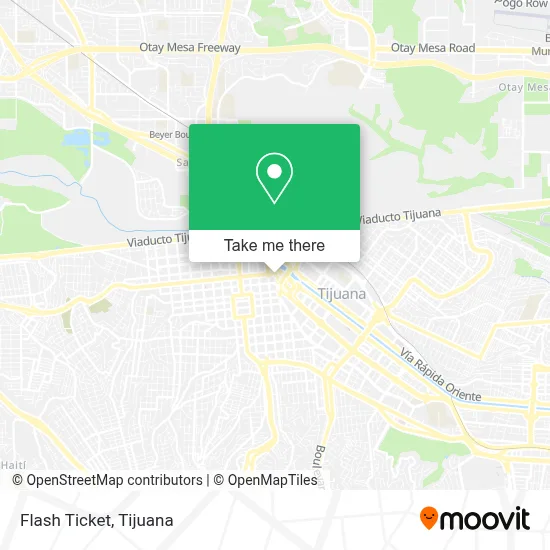 Flash Ticket map