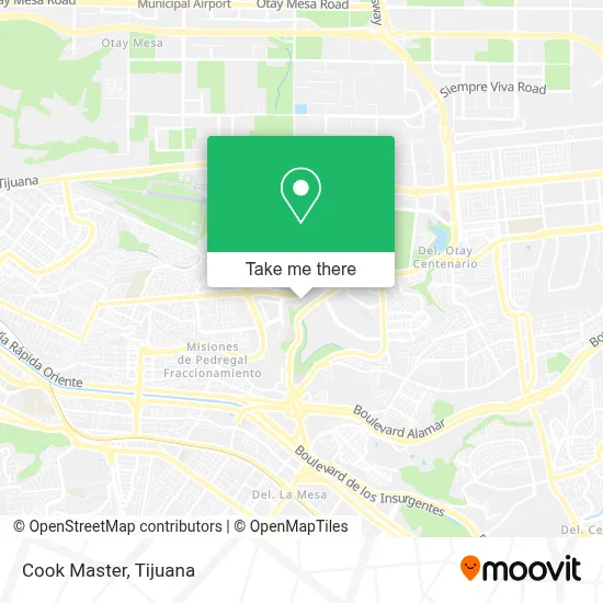 Cook Master map