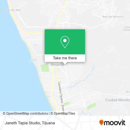 Janeth Tapia Studio map