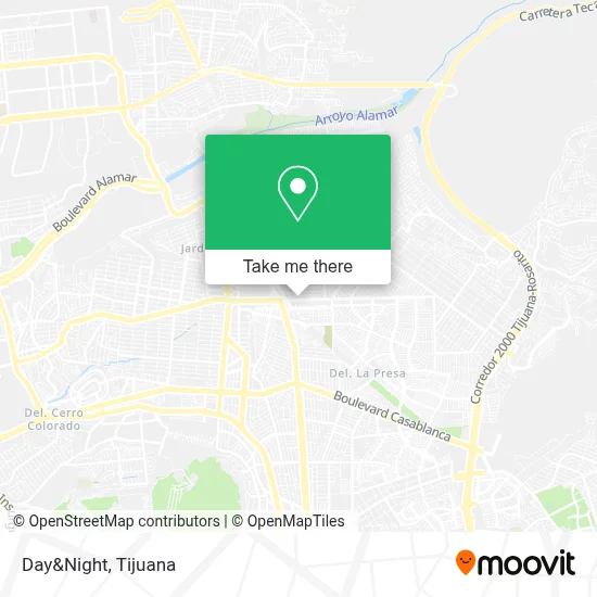 Day&Night map