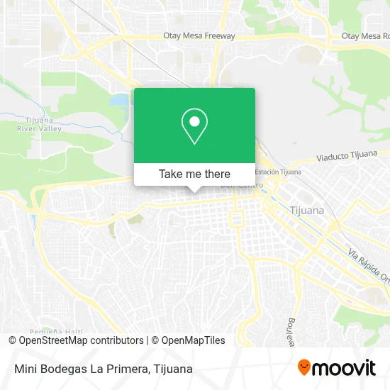 Mini Bodegas La Primera map