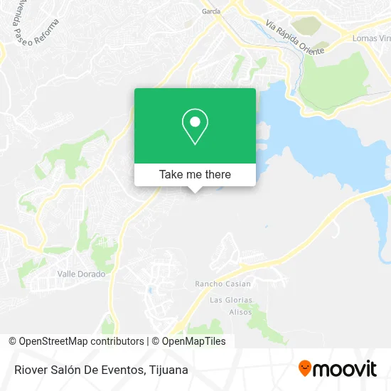 Riover Salón De Eventos map