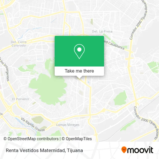 Renta Vestidos Maternidad map