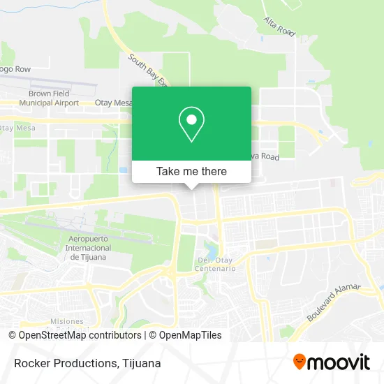 Rocker Productions map