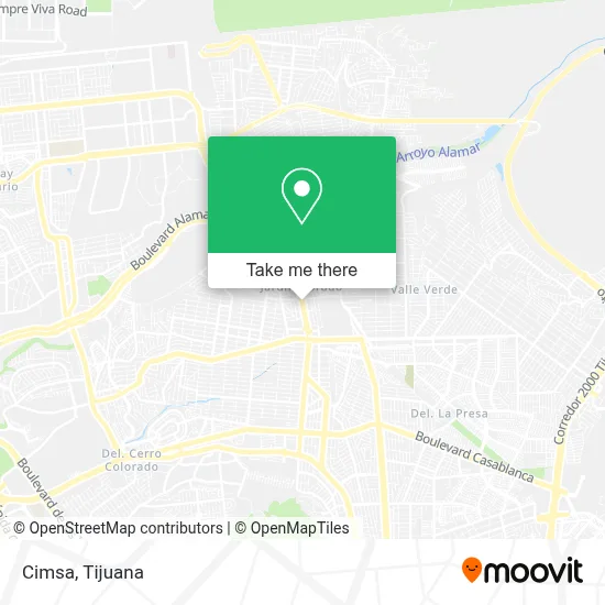 Cimsa map