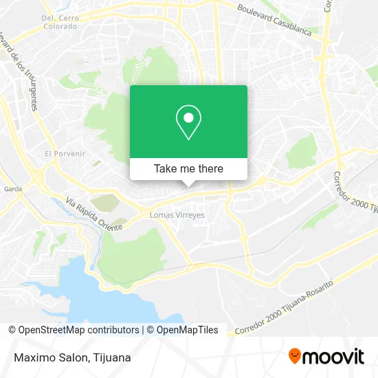 Maximo Salon map