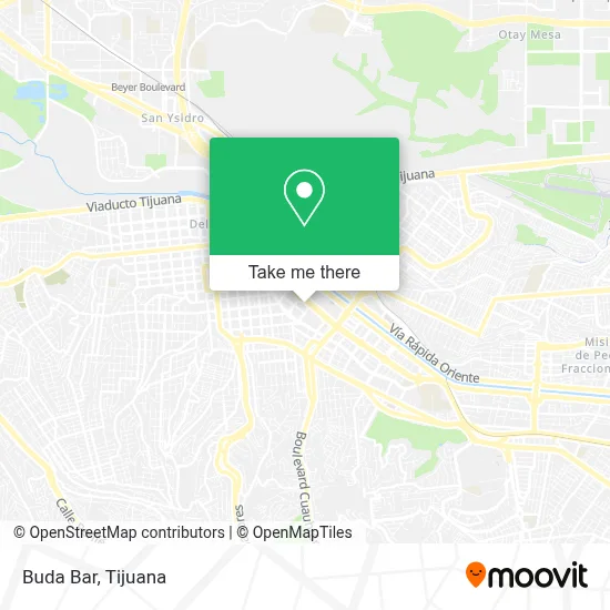 Buda Bar map