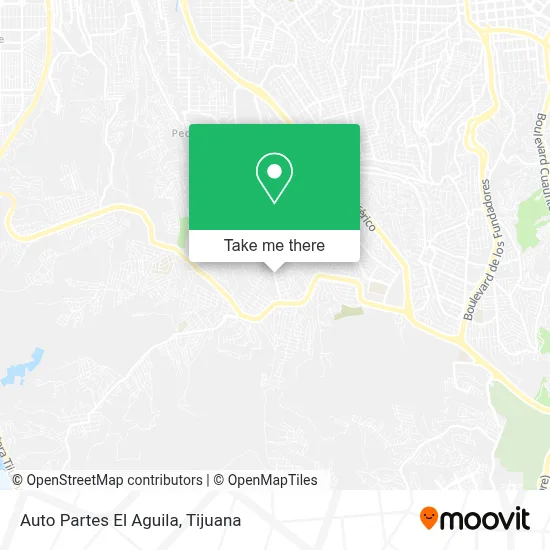 Auto Partes El Aguila map