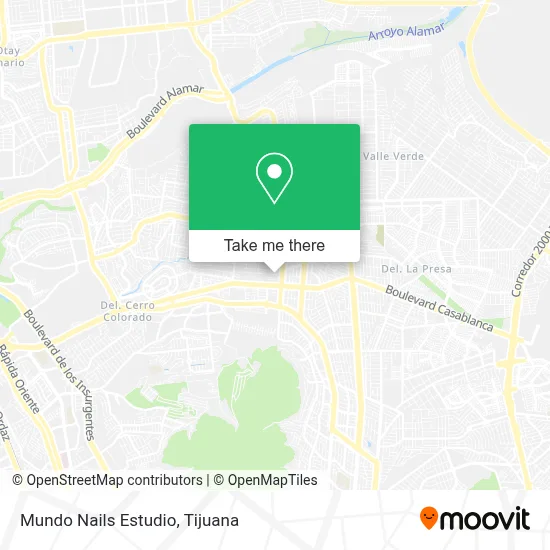 Mundo Nails Estudio map