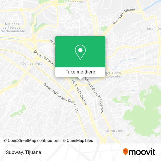 Subway map
