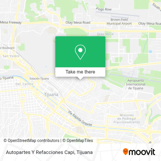 Autopartes Y Refacciones Capi map