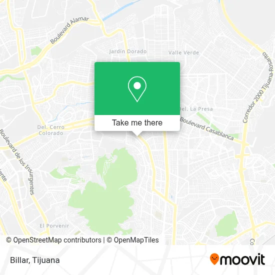Billar map