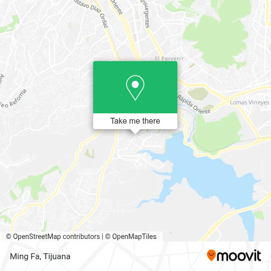Ming Fa map