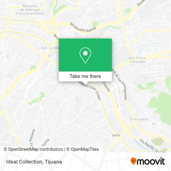 Ideal Collection map