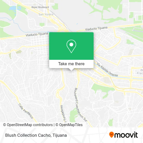 Blush Collection Cacho map