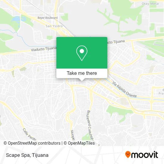 Scape Spa map