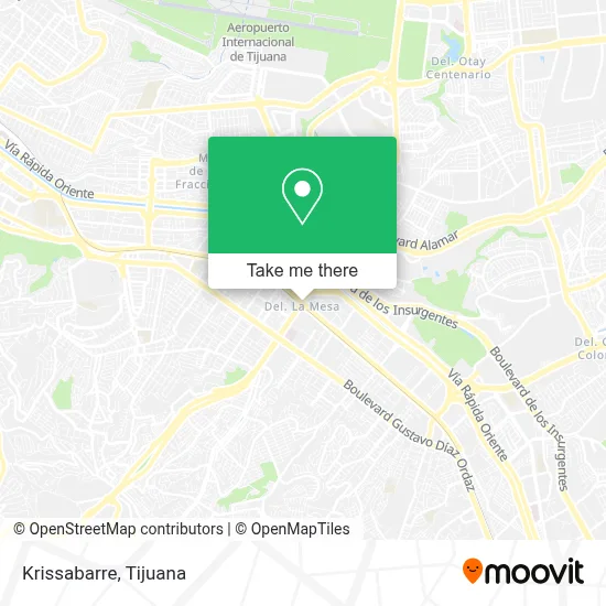 Krissabarre map