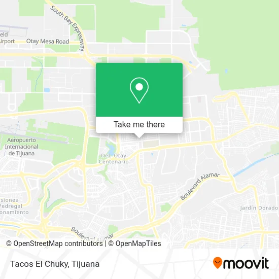 Tacos El Chuky map