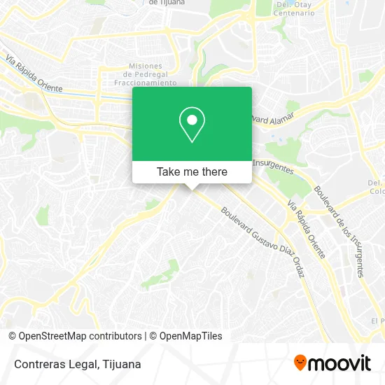 Contreras Legal map