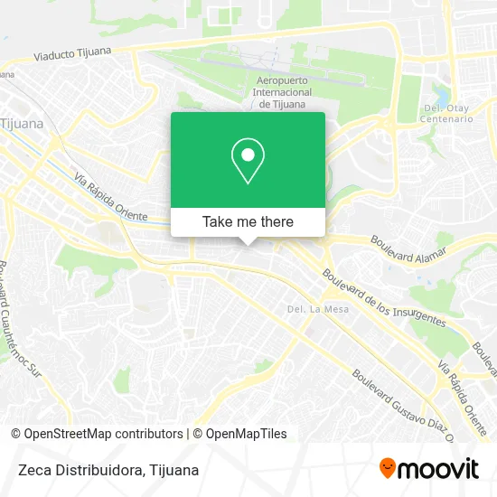 Zeca Distribuidora map