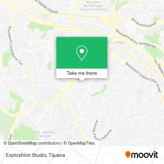 Exploshion Studio map