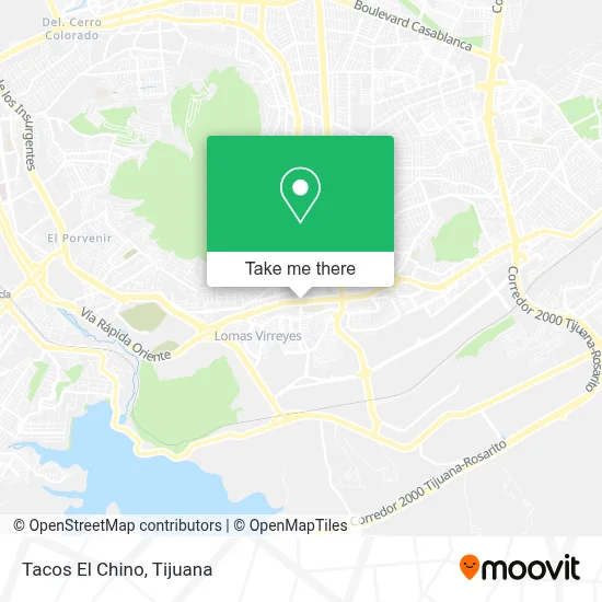 Tacos El Chino map