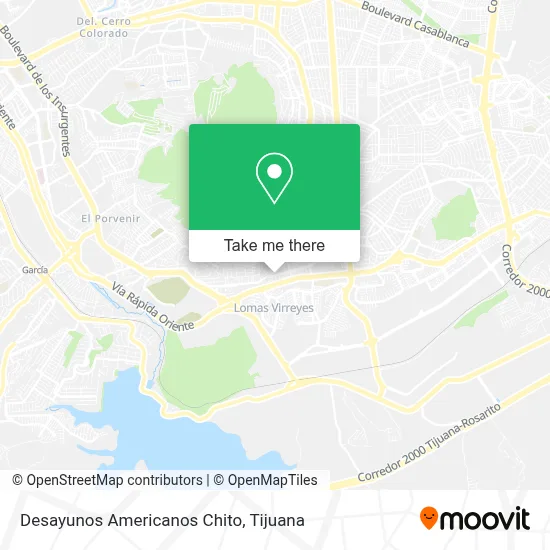 Desayunos Americanos Chito map