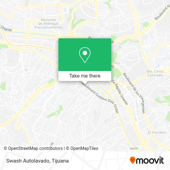 Swash Autolavado map