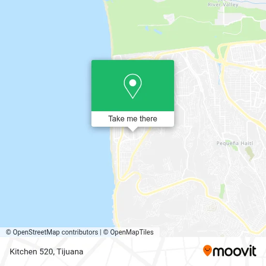 Kitchen 520 map