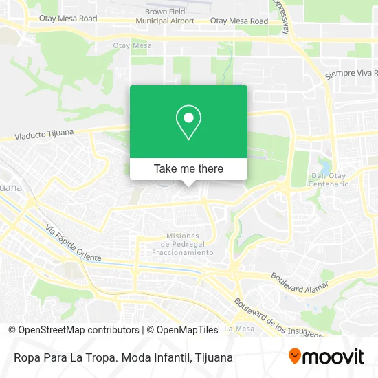 Ropa Para La Tropa. Moda Infantil map