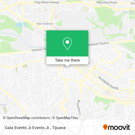 Gala Events Jr.Events Jr. map