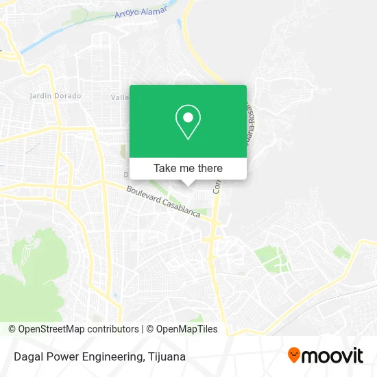 Dagal Power Engineering map