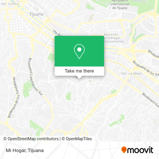 Mi Hogar map