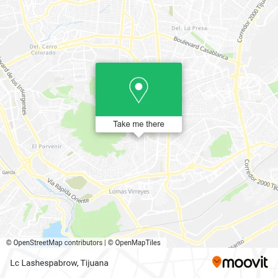 Lc Lashespabrow map