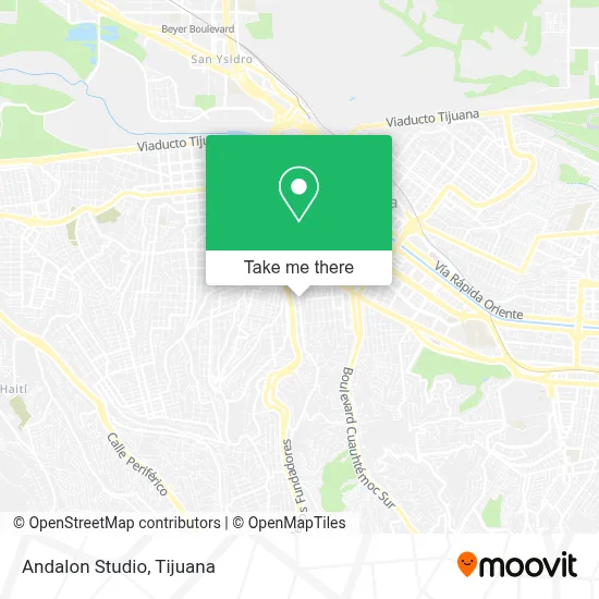 Andalon Studio map