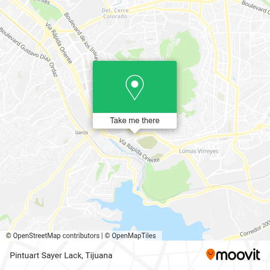 Pintuart Sayer Lack map