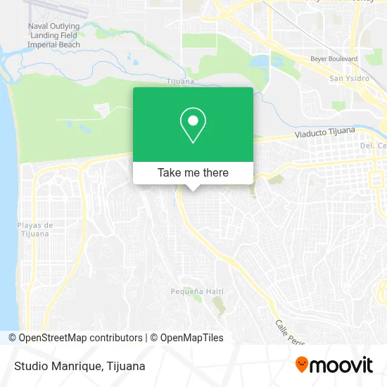 Studio Manrique map