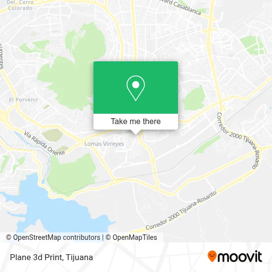 Plane 3d Print map