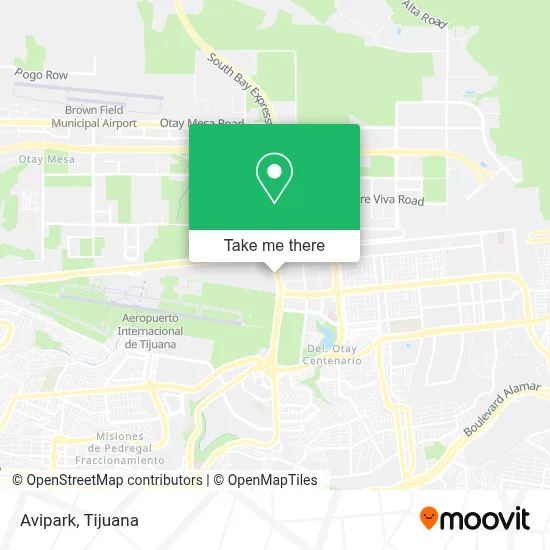 Avipark map