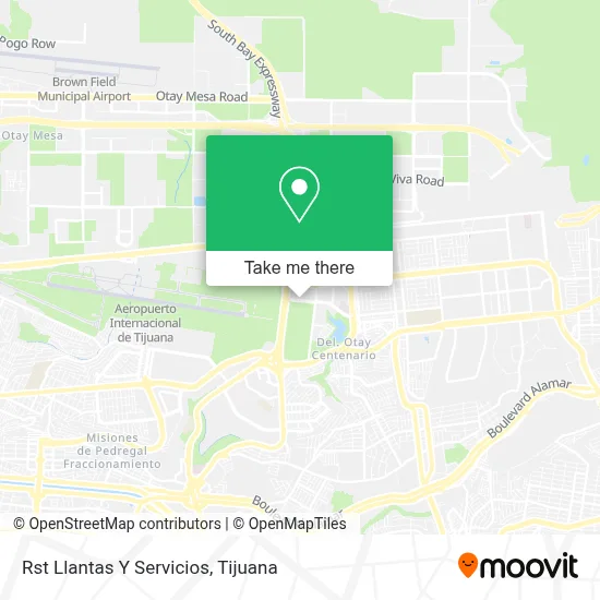 Rst Llantas Y Servicios map