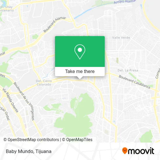 Baby Mundo map
