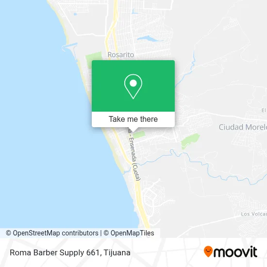 Roma Barber Supply 661 map