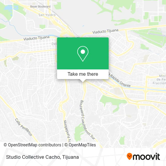 Studio Collective Cacho map