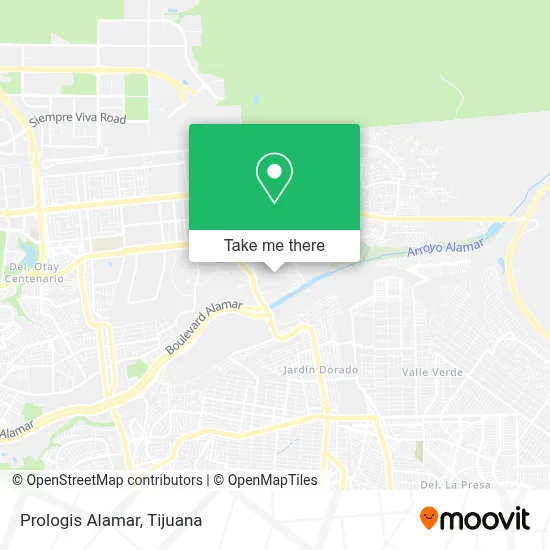 Prologis Alamar map