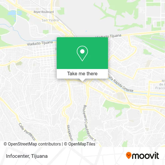 Infocenter map