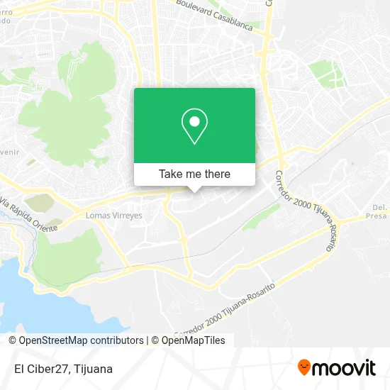 El Ciber27 map