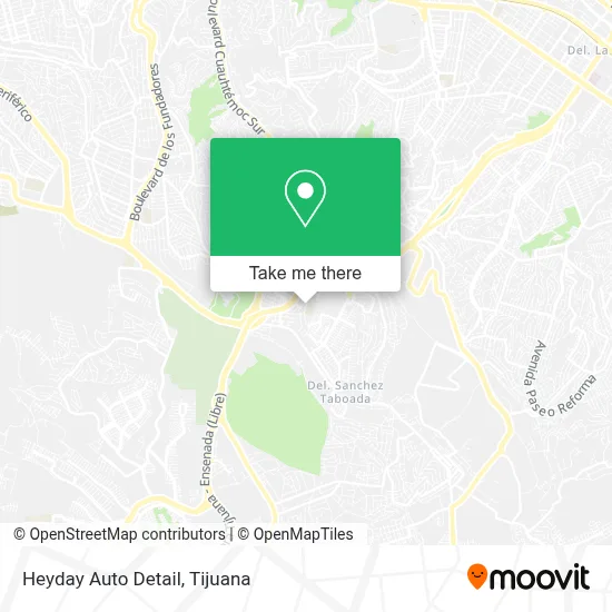 Heyday Auto Detail map